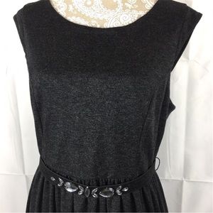 Elle Dress Women’s Size 14 Gray Sparkles